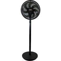 IGENIX IGFP012B 12" Pedestal Fan - Black, Black