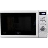 IGENIX IGMD0820W Compact Solo Microwave - White, White