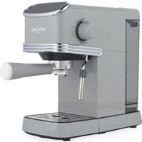 SALTER EK6185GRY Coffee Machine - Grey, Silver/Grey