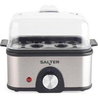 SALTER EK6213 Egg Boiler - Black & Stainless Steel, Stainless Steel