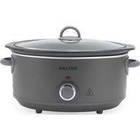 SALTER Cosmos 6.5L EK6250 Slow Cooker - Grey, Silver/Grey