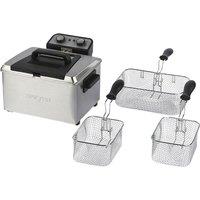 SALTER EK6266 Deep Fryer - Silver, Silver/Grey