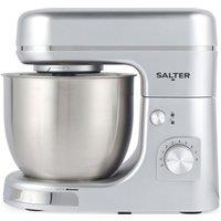 SALTER Aspen EK6147MMS Stand Mixer - Silver, Silver/Grey