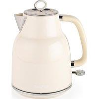 SALTER Retro EK5737CRM Jug Kettle - Cream, Cream