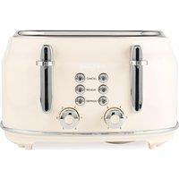 SALTER Retro EK5739CRM 4-Slice Toaster - Cream, Cream