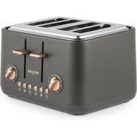 SALTER EK5823CB 4-Slice Toaster - Charcoal, Silver/Grey