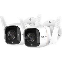 TP-LINK Tapo C310 V2 WiFi Security Cameras - 2 Cameras, White