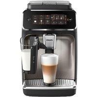 PHILIPS Series 3300 LatteGo EP3347/90 Smart Bean to Cup Coffee Machine - Chrome and Black, Black,Silver/Grey