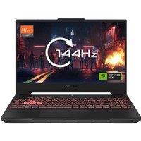 ASUS TUF Gaming A15 15.6 Gaming Laptop - AMD Ryzen 7, RTX 4050, 1 TB SSD, Silver/Grey,Black