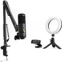 NOS X700 Gaming Microphone & Streaming Bundle - Black