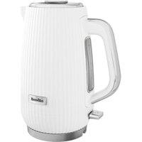 BREVILLE Linear VKT244 Jug Kettle - White & Chrome, White