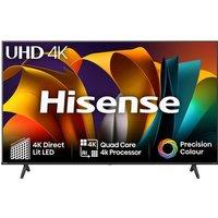 58 HISENSE 58A6NTUK Smart 4K Ultra HD HDR LED TV with Amazon Alexa, Black