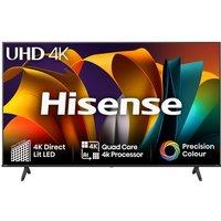 65" HISENSE 65A6NTUK Smart 4K Ultra HD HDR LED TV with Amazon Alexa, Black