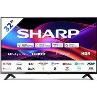 32" SHARP 1T-C32GD2725K Roku TV Smart HD Ready HDR LED TV, Black