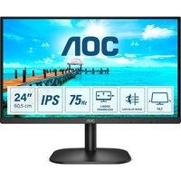 AOC 24B2XH Full HD 24" IPS LCD Monitor - Black, Black