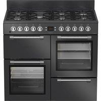 LEISURE Cookmaster CK100F232T 100 cm Dual Fuel Range Cooker - Anthracite, Black