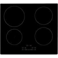 MONTPELLIER MINH59 59 cm Electric Induction Hob - Black, Black