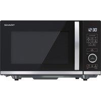 SHARP Quality Series YC-QS204AU-B Solo Microwave - Black, Black