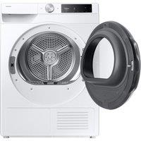SAMSUNG Series 7 OptimalDry DV90T6240LE/S1 9 kg Heat Pump Tumble Dryer - White, White