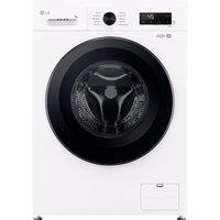 LG X10 Series Direct Drive F4X1009NWK WiFi-enabled 9 kg 1400 Spin Washing Machine - White, White