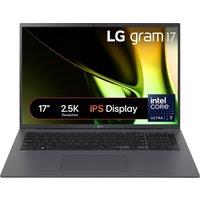 Lg gram 17 17Z90S-G.AD89A1 17" Laptop - Intel Core Ultra 7, 1 TB SSD, Dark Grey, Silver/Grey