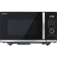 SHARP Quality Series YC-QC254AU-B Combination Microwave - Black, Black