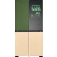 LG ELCTRNC MoodUp GMV960NNME American-Style Smart Fridge Freezer - Colour Changing