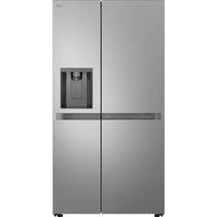 LG NatureFRESH GSLC40PYPE American-Style Fridge Freezer - Prime Silver, Silver/Grey