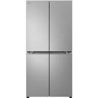 LG NatureFRESH GMB860PYDE Slim American-Style Smart Fridge Freezer - Prime Silver, Silver/Grey