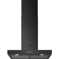 AEG DBX3651R Chimney Cooker Hood - Black, Black