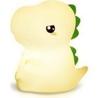 GROOV-E Cuties Rory Dinosaur Kids Night Light - Multicolour, White