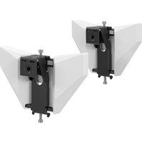 AVF ZML8750 Anywall Fixed TV Bracket, Black,White