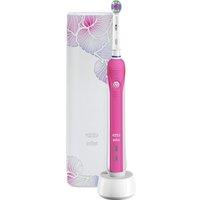 ORAL B Pro 1 680 Electric Toothbrush - Pink, Pink,White