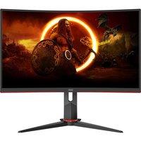 AOC C27G2Z3/BK Full HD 27" Curved VA WLED Gaming Monitor - Black & Red, Black,Red