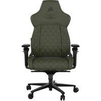 CORSAIR TC500 LUXE Gaming Chair - Green & Black, Green,Black