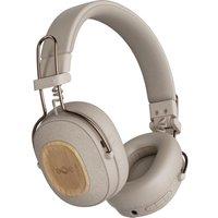 HOUSE OF MARLEY Positive Vibration Riddim Wireless Bluetooth Noise-Cancelling Headphones - Cream, Gold,Cream