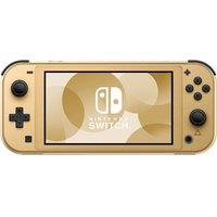 NINTENDO Switch Lite: Hyrule Edition & Nintendo Switch Switch Online 12 Month Membership Bundle, Gold