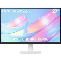 LG 27US500-W 4K Ultra HD 27 IPS LCD Monitor - White, White