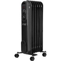 RUSSELL HOBBS RHOFR7004B Portable Oil-Filled Radiator - Black, Black