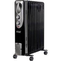 RUSSELL HOBBS RHOFR1106B Portable Oil-Filled Radiator - Black, Black