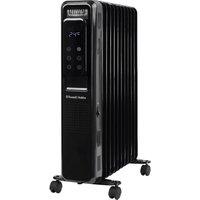 Russell Hobbs RHOFR2521B-D Portable Oil-Filled Radiator - Black, Black