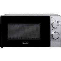 ABODE AMM2005S Compact Solo Microwave - Silver, Silver/Grey