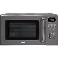 ABODE AMD2004G Compact Solo Microwave - Grey, Silver/Grey