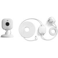 BLINK Mini 2 Full HD 1080p WiFi Security Camera with Weather Resistant Adapter - White, White