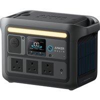 ANKER SOLIX C800X 768 Wh Portable Power Station, Black