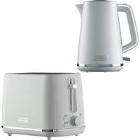 DAEWOO Stirling SDA2681GE Jug Kettle and 2-Slice Toaster Bundle - White, White