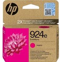 HP 924e EvoMore Magenta Ink Cartridge, Magenta