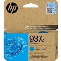 HP 937e EvoMore Cyan Ink Cartridge, Cyan