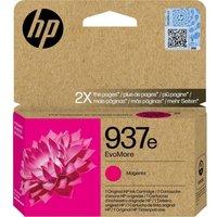 HP 937e EvoMore Magenta Ink Cartridge, Magenta