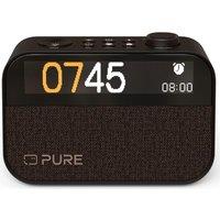 PURE Moment Charge DABﱓ Bluetooth Radio - Coffee Black, Black